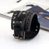 Mode Punk Männer Quarzuhren Echtes Leder Designer Retro Persönlichkeit Uhr Steampunk Armbanduhr Geschenke für Männer