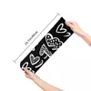 Chaussettes pour hommes Mode Hommes Femmes Casual Doodle Hearts Sket Sport Toute l'année