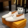 Luxury Men Driver Shoes Moccasin Loafers Man Hockenheim Dress Shoes Casual Shoes Monte Carlo Mules Square Buckle Men Gymskor 06