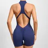 Active Set Sporty Jumpsuit Lycra Sportwear Woman Gym Clothing for Women Push Up Sport Set Outfit dragkedja fitness övergripande sportkläder