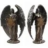 Бронзовый Серафим, шестикрылый ангел-хранитель с мечом и змеей, большая статуя, статуи из смолы, украшение для дома 211229220l