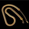 Chokers 316L Stainless Steel Fashion Fine Jewelry Rock Width 0.8cm Charms Snake Bone Chain Choker Necklaces Pendants For Women Men 231121