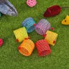 Katzenspielzeug, 6 Stück, lustiges Haustier, flexibles Federspielzeug, Kätzchen, interaktive Farbe, zufällig, für kleine und mittelgroße Katzen und Hunde zum Spielen