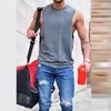 Men's Tank Tops Summer Mens Tank Tops Casual Loose Crew Neck Sleeveless Solid Color Sports Vest Pullover For Men Clothes Fashion Camisole 230422