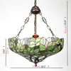 Pendant Lamps TEMAR Tiffany Lamp LED Creative Color Glass Vintage Hanging Light Decor For Home Dining Room Bedroom El