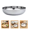 Dinnerware Sets Bibimbap Bowl Child Facial Accessories Stainless Steel Cereal Bowls Mixing Serving