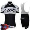 BIC Team Bike Cyclisme Maillot à manches courtes Cuissard Set 2021 Été Séchage rapide Hommes VTT Vélo Uniforme Kits de course sur route en plein air S323P