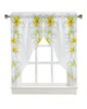 Curtain White Flower Plumeria Window Treatments Curtains For Living Room Bedroom Home Decor Triangular