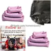 Canis Canetas Designer Dog Beds Canil de Couro com Padrão de Letra Clássico Fácil de Limpar Rec Cool Soft Padding Nonskid Bottom Pet Bed Dhiaz