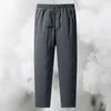 Pantalons pour hommes hommes jogging chaud confortable hiver pantalons de survêtement avec poches de taille élastiques idéal pour l'exercice vêtements décontractés renforcés