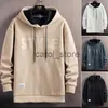 Moletom Com Capuz Masculino Moletons 2023 Homens Casual Moletons Outono Moda Carta Impressa Sólida Hoodies Novo Coreano Estilo Harajuku Masculino Pulôveres Com Capuz Roupas J231121