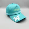 F1 Racing Season Ball Caps Baseball Cap Cap Blue Green