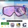 スキーゴーグルファンドウェイチルドレンアンチミストUV保護スノーオットヘルメットデザインスノーボード231122と互換性