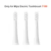 فرشاة الأسنان رأس 3pcs الأصلي Mijia T100 T300 T500 Sonic Heads Heads Featherbrush استبدال عن طريق الفم Mi Clean 231121