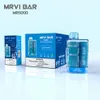 Original ELF MRVI BAR 5000 PULDS Disponible Pod Kit E Cigarett med uppladdningsbart 600mAh Batteri 13 ml Förfyllda vagnar Vape Pen vs Elfworld Bou Bang