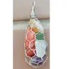 Anhänger Halsketten Modeschmuck Mix Stone Art Bead 1pcs D2605