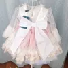 Vestidos de niña personalizados lolita niñas princesa español verano niños s eid cumpleaños flor niña para bodas 230421