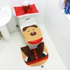 Toilettensitzbezüge, niedliche Weihnachts-Toilettensitzbezüge, kreativer Weihnachtsmann, Badezimmermatte, Weihnachtszubehör für Zuhause, Jahr, Geschenkdekoration, 231122