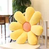 Poduszka /dekoracyjna stokrotka Pluszowa roślinna siedzenie słonecznikowe Wzór w dół bawełny wypełniony wielokolorowy domowy biuro /dekorati
