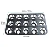 Planters & Pots Nursery Pot Bracket Phalaenopsis Tray High-Quality 12-hole Holder ABS 12-Hole 15-Hole Seedling Trays226O