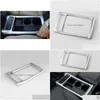 Other Interior Accessories Chrome Car Water Cup Holder Decoration Er Trim Fit For Honda Crv Cr-V Drop Delivery Mobiles Motorcycles Dhlyv