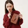 Evening Bags Senior Students' Cow Hide Leather Cross Body Bag Cute Luxury Shoulder Small Texture Women's Real Handbag Female