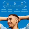 HIFI TWS trådlöst ljud trådlösa hörlurar IPX Vattentät sportens headsetbuller avbryter hörlurar mini i öronbt öronsnäckor med knoppar