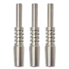 Replacement 510 thread titanium nail smoking accessories 10mm 14mm 18mm ceramic quartz tip nail for nectar collector kit concentrate LL