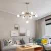 Pendelleuchten JMZM Nordic Chandelier Indoor Deckenleuchte LED Einstellbares Eisen Esszimmer Schlafzimmer Wohnzimmer Bar Küche