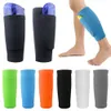 Bollar 1Pair Sports Soccer Shin Guard Socks Pad Sleeve Sock Leg Support Football Compression Vuxen Tonåringar Barn Legskydd 231122