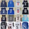 Basquete James Harden Jerseys Kawhi Leonard Paul George Russell Westbrook Ivica Zubac Terance Mann Norman Powell Bones Hyland PJ Tucker Mason Plumlee City Homens