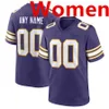 Justin Jefferson Football Jersey T.J. Hockenson Harrison Smith Kirk Cousins Randy Moss John Randle Dalvin Cook Mens Women Youth Custom Football Jerseys