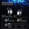 TWS Bluetooth 5.3 Wireless Headset Gaming Call Earbuds with Microphone Touch Noise Canceling Waterproof Sports Earphone