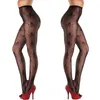 Kvinnliga strumpor Kvinnors sexiga trånga strumpbyxor Fashion Luxury Letter Stockings Nylon Elastic Thin Fishnet