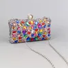 Avondtassen Bling Strass Avondtasje Kristal Diamant Dames Diner Clutch Tas Mode Banket Bruiloft Feest Schouder Handtas Geldzak 231122