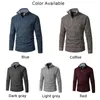 Heren Truien Mode Gebreide Trui Gevoerd 1/4 Zip Trechterhals Effen Kleur Warme Winter Trui Man Kleding