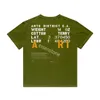 Limitowana edycja amirs designer t shirt nowe pary tee street street noszenie letniej mody koszulki splash-ink