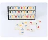 Outros brinquedos Lucite Board Game Set para todas as idades Pessoa Estilista Presente Cérebro Booster Personalizado Melamina Rummy Q 100 Conjuntos Wholsesalehy Drop Deli Dhxjh
