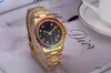 Orologi da uomo 41mm per orologi di lusso di design Orologi meccanici automatici Acciaio inossidabile 904L Orologi da polso in oro con diamanti quadrati arcobaleno