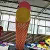 Inflatable Three -Ball Ice Cream Cone Model For Dessert Shop Ice Cream Shop Advertising Promotion