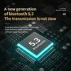 新しいBluetooth 5.3ワイヤレスTWSゲーミングヘッドセットスライド充電ケースHDコールイヤホン防水ステレオミュージックイヤホン