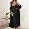 Ropa de dormir para mujer Twinset Robe Set Vestido largo de encaje de seda con lazo trasero Casual y sexy Albornoz para mujer Pijamas sólidos Ropa de dormir