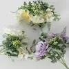 Decorative Flowers 5 Head Artificial Daisy Stamen Flower Bouquet Home Decoration Wedding Cutting Pasting Accessories