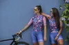 사이클링 저지 세트 2022ciclismo Femenino Cycling Jersey 원피스 스커트 원숭이 자전거 도로 여성 여름 정장 20D 프로 카 피트 젤 Ciclismo J230422