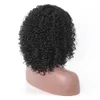 Wig headgear small curl wig headgear black short fluffy wig headgear