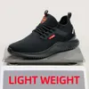 Stivali da lavoro Sneakers Punta in acciaio Scarpe da uomo Sicurezza PunctureProof Moda Indistruttibile Calzature Sicurezza 231121