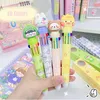 Colori Penna a sfera Novità Kawaii Student Scrittura Penne gel Apprendimento Forniture per ufficio