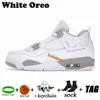 4 basketbalschoenen voor mannen Dames Jumpman 4S Shimmer White Oreo University Blue Wild Things Noir Black Cat Fire Red Taupe Haze IV Designer