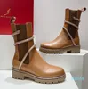 low heel Martin Boots heavy duty luxury designer brands for women Fashion Boot