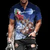 Erkekler Sıradan Gömlek Erkek Noel Noel Baba 3d Baskı Hawaii Gömlek Sıradan Kavur Tek Göğüslü Kısa/Uzun Kollu Üstler Yıllık Tatil Giysileri 231121